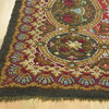 Antique European Donegal Pure Wool Oversize Oriental Rug, 10'10"x14'5"