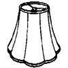 Bottom Outside Scallop Bell Lampshade