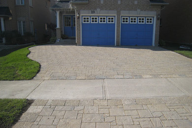 Inspiration for a large timeless garage remodel in Toronto