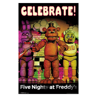 Five Nights at Freddy's: Special Delivery - Collage Wall Poster