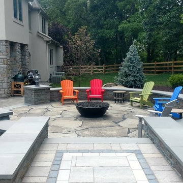 Backyard Retreat with Fire Pit