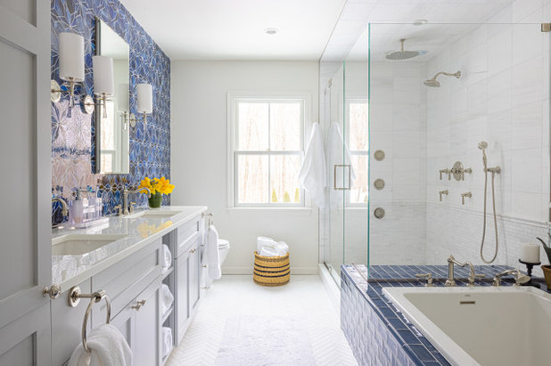 Transitional Bathroom by The O'Dell Group