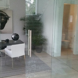 Barn Style Glass Doors - Barn Door Hardware