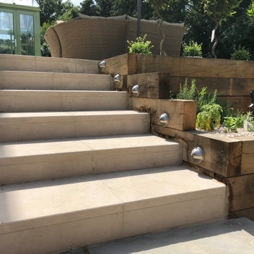 Caterham tiered garden