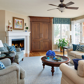 Designed to capture views of Boulder Flatirons