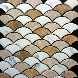 Stonica Urban Wave stone mosaic - Home Decor