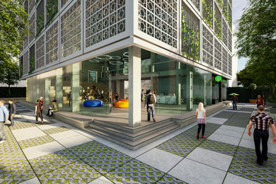 "Green Box" - Architecture Design of College in Mumbai