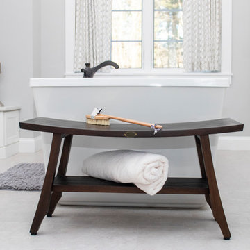Rustic Elegance Master Bathroom Suite