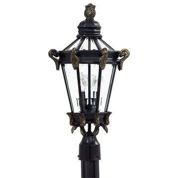 The Great Outdoors GO 8935 Stratford Hall 2 Light 23-1/2" Tall - Heritage with
