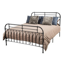 iron bed