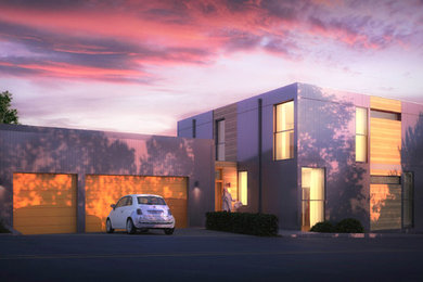 Minimalist exterior home photo in Los Angeles