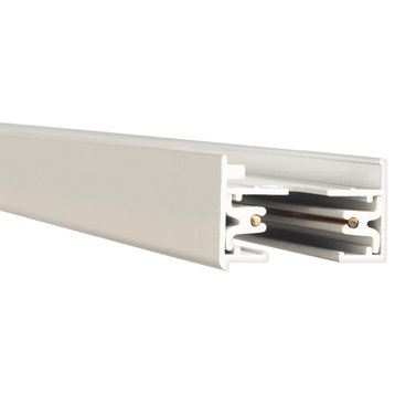 WAC Lighting LT8 96" Track for L-Track Systems - White