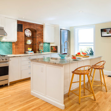 Boston Brownstone Kitchen renovation