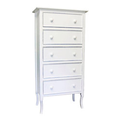 Carolina Small Five Drawer Chest - Dressers