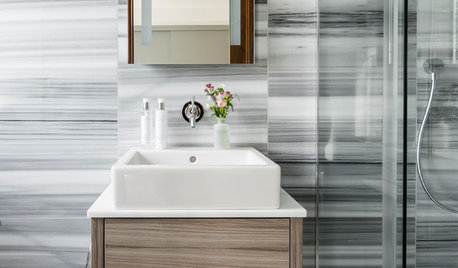 10 Bathrooms With Stylish Benchtop Basins