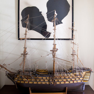 My Houzz: Creative Couple Furnishes a 1920's Rental with Vintage Finds