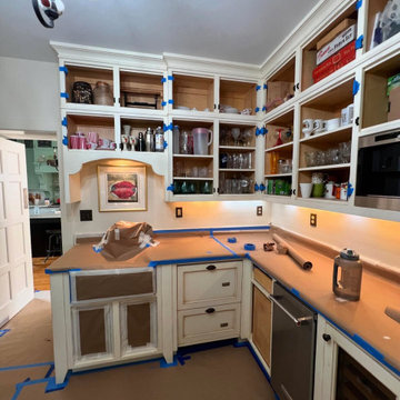 Kitchen Cabinet Painting & Refinishing