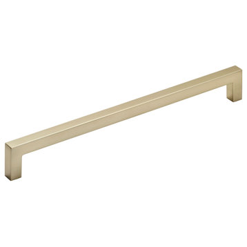 Monument 8-13/16"/224mm Center-to-Center Golden Champagne Cabinet Pull