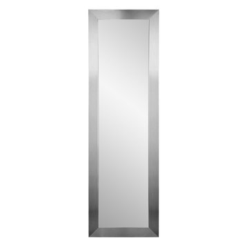 Modern Silver Full Length Mirror 16''x 71''