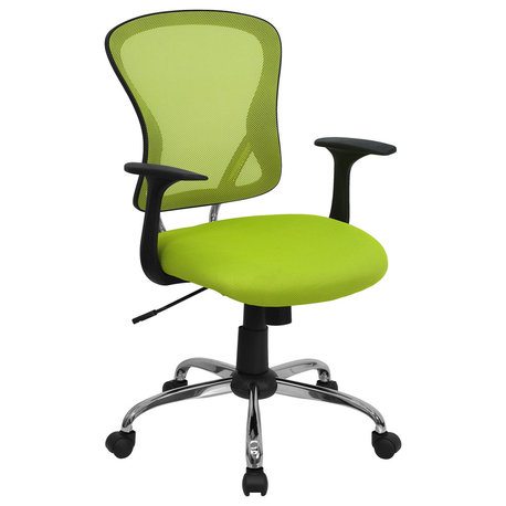 Green Mesh Chair H-8369F-GN-GG