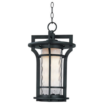 Maxim Oakville 1-Light Outdoor Hanging Lantern 30488WGBO - Black Oxide