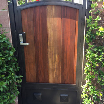 Sliding Gates (Iron + Wood)