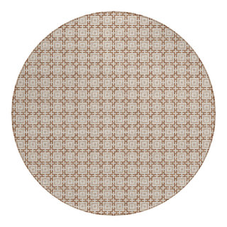 Indoor/Outdoor Marlo MO1 Black Machine Washable 10' x 10' Rug, 10' x 10 ...