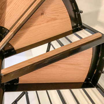 Project #62 | Metal & Wood Custom Spiral