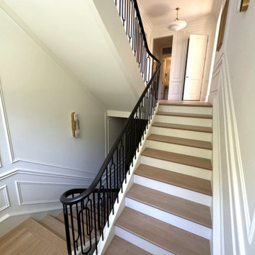 Project #134 | Straight Staircase with Elliptical Stringer