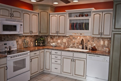 Elegant kitchen photo in Other