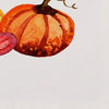 Gourd Pile 18"x14" Cream Fall Print Placemat, Set of 4