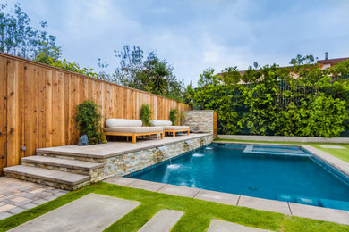 Design ideas for a transitional pool in Dallas.