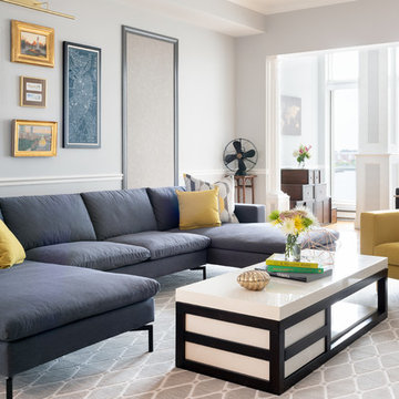Modern meets Traditions in a renovated Charlestown home