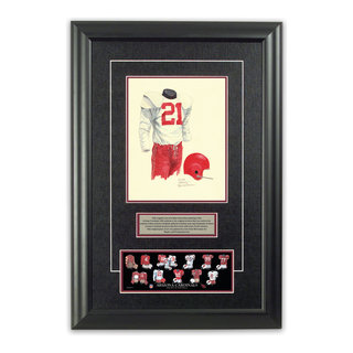 NFL Arizona Cardinals 1956 uniform original art – Heritage Sports Art