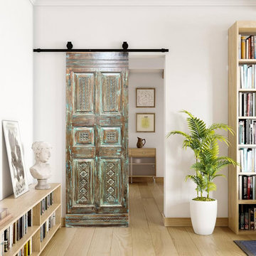 Carved Doors as Statement Pieces: Elegance Across Styles