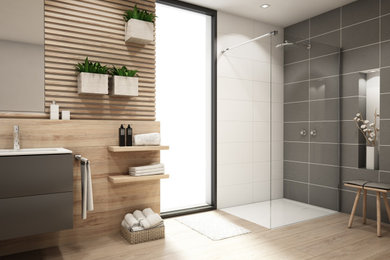 Modernes Badezimmer in München