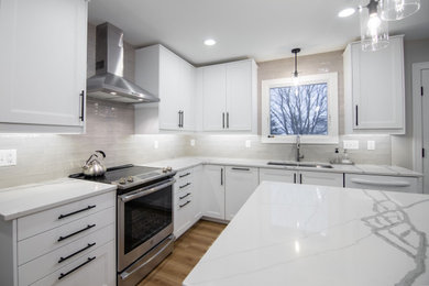 Minimalist kitchen photo in Other