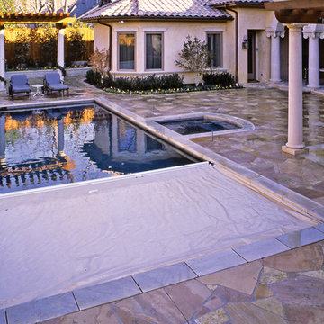 Various Photos of Our Pool Cover