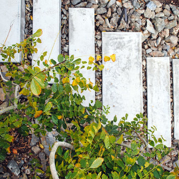 Oakland Hills Ipe Patio and Hillside Garden