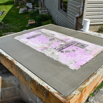 The Olson Family Wood Fired Brick Pizza Oven in Minnesota