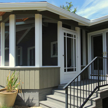 Covered Porch with TREX decking