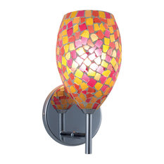 Jesco Ws232-Pkyw/Sn Envisage Moz Wall Sconce