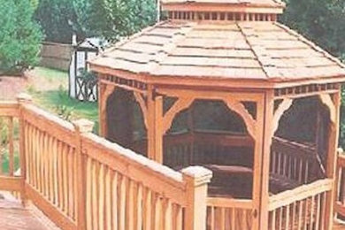 Example of a patio design in Houston