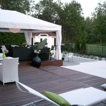 Modern terrace