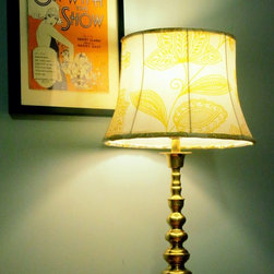 Refurbished Vintage Brass Lamp - Table Lamps