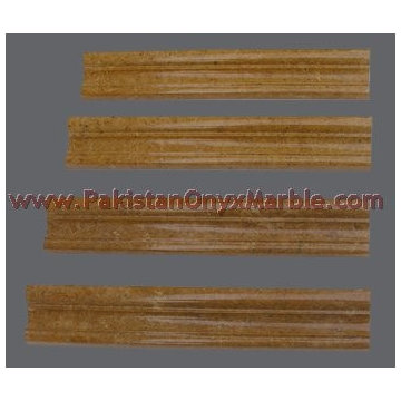 NICE INDUS GOLD (INCA GOLD) MARBLE CHAIR RAIL MOLDING