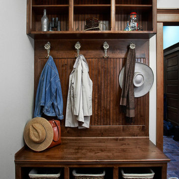 Entry Bench Cabinets: Custom Wood Products