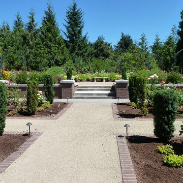 Gravel pathways