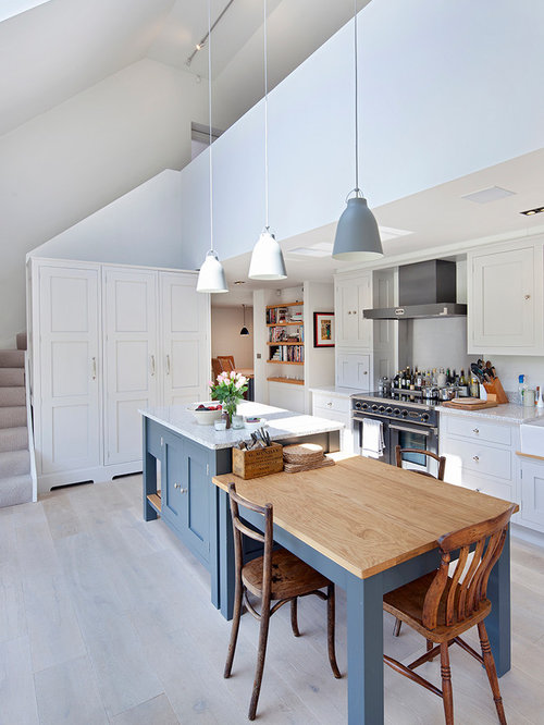 Skandinavische Küchen mit Schrankfronten im ShakerStil Ideen & Bilder