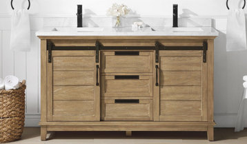 Industrial Farmhouse Bathroom